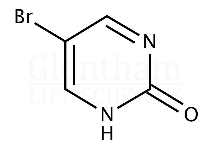 Structure for 5-Bromo-2-hydroxypyrimidine (38353-06-9)