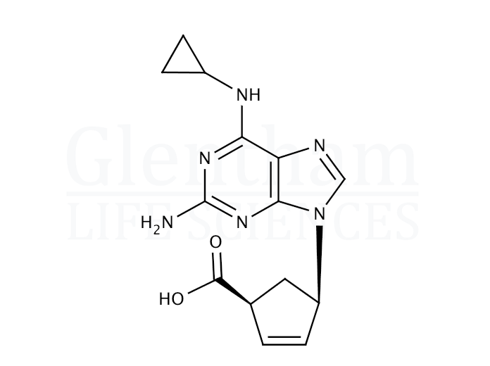 Structure for Abacavir carboxylate (384380-52-3)