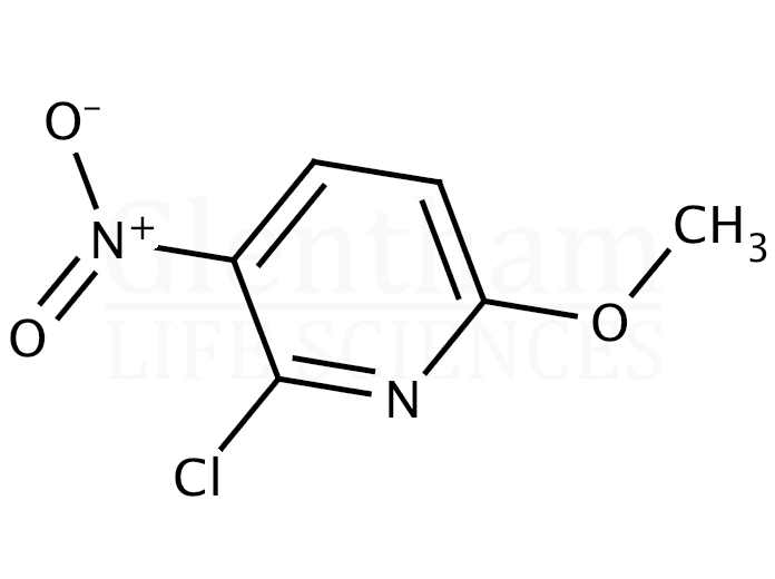 Structure for 2-Chloro-6-methoxy-3-nitropyridine