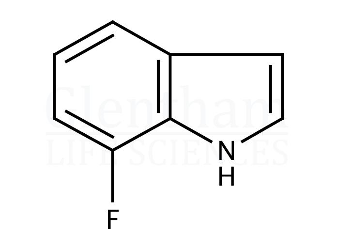 7-Fluoroindole Structure