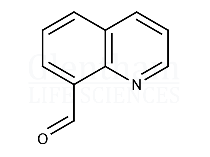 8-Quinolinecarboxaldehyde Structure