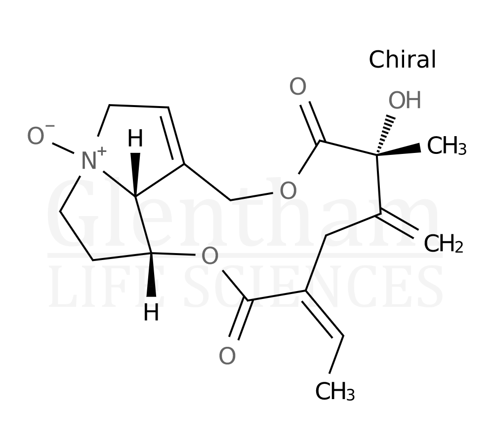 Seneciphylline N-Oxide Structure