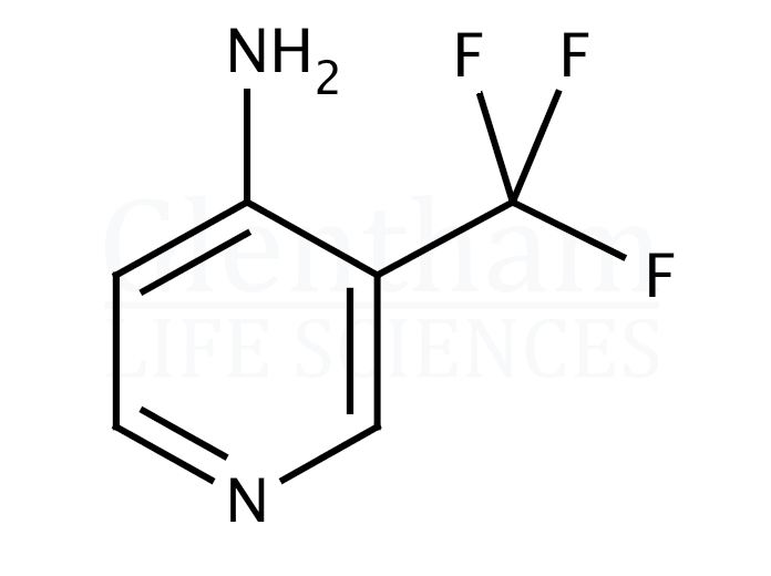 Structure for  4-Amino-3-trifluoromethylpyridine  (387824-61-5)