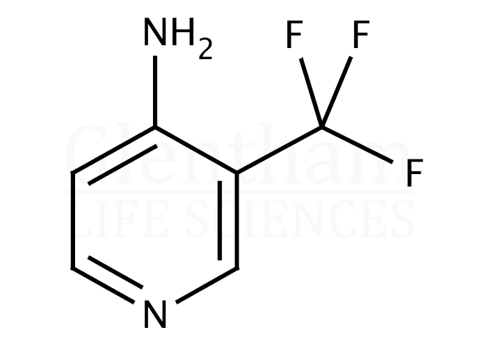 4-Amino-3-trifluoromethylpyridine Structure