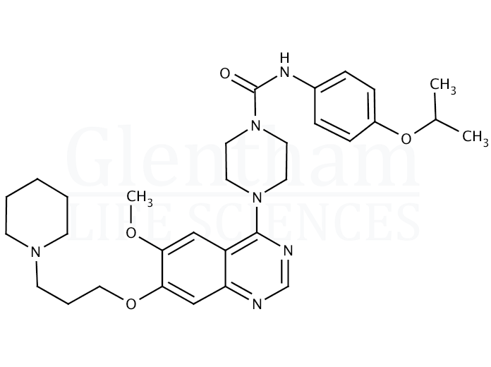 Tandutinib Structure