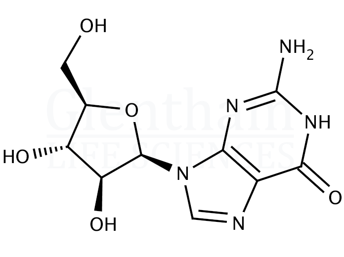Structure for 9-(b-D-Arabinofuranosyl)guanine