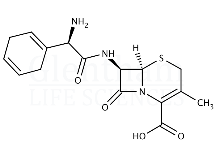 Structure for Cephradine (38821-53-3)