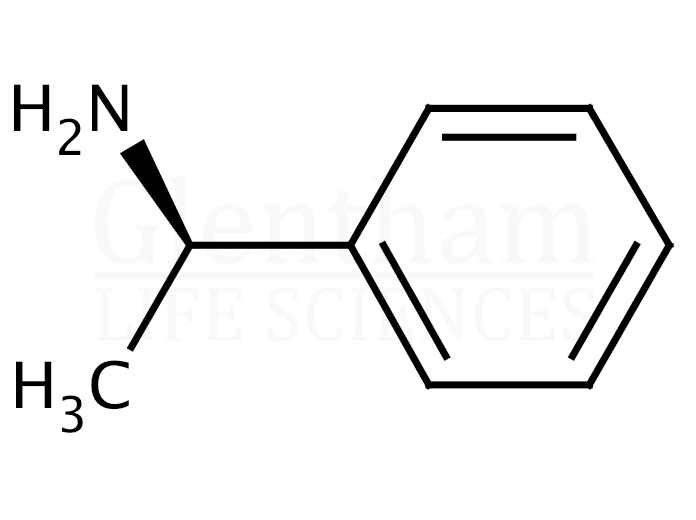 R-(+)-alpha-Phenylethylamine Structure