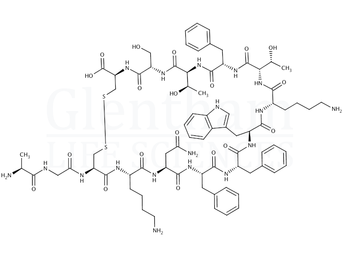 Structure for Somatostatin acetate