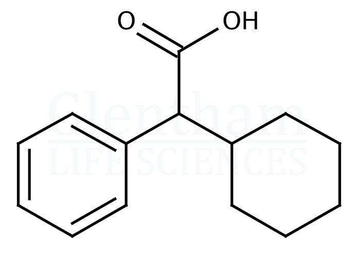 Cyclohexylphenylacetic acid Structure