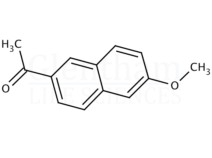 2-Acetyl-6-methoxynaphthalene Structure