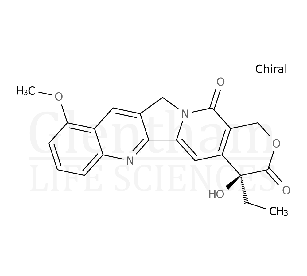 9-Methoxycamptothecin Structure