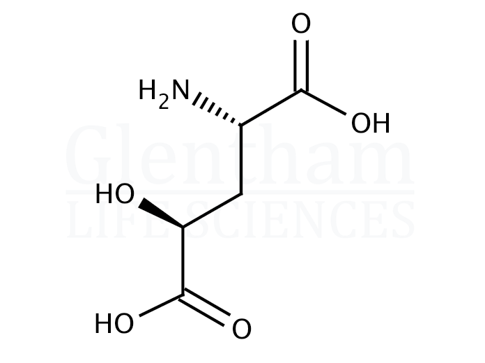(2S,4S)-gamma-Hydroxyglutamic acid Structure