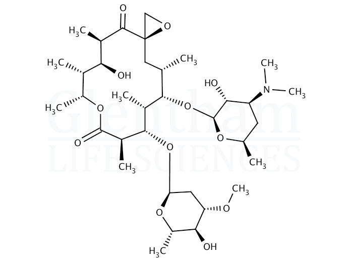 Structure for Oleandomycin (3922-90-5)