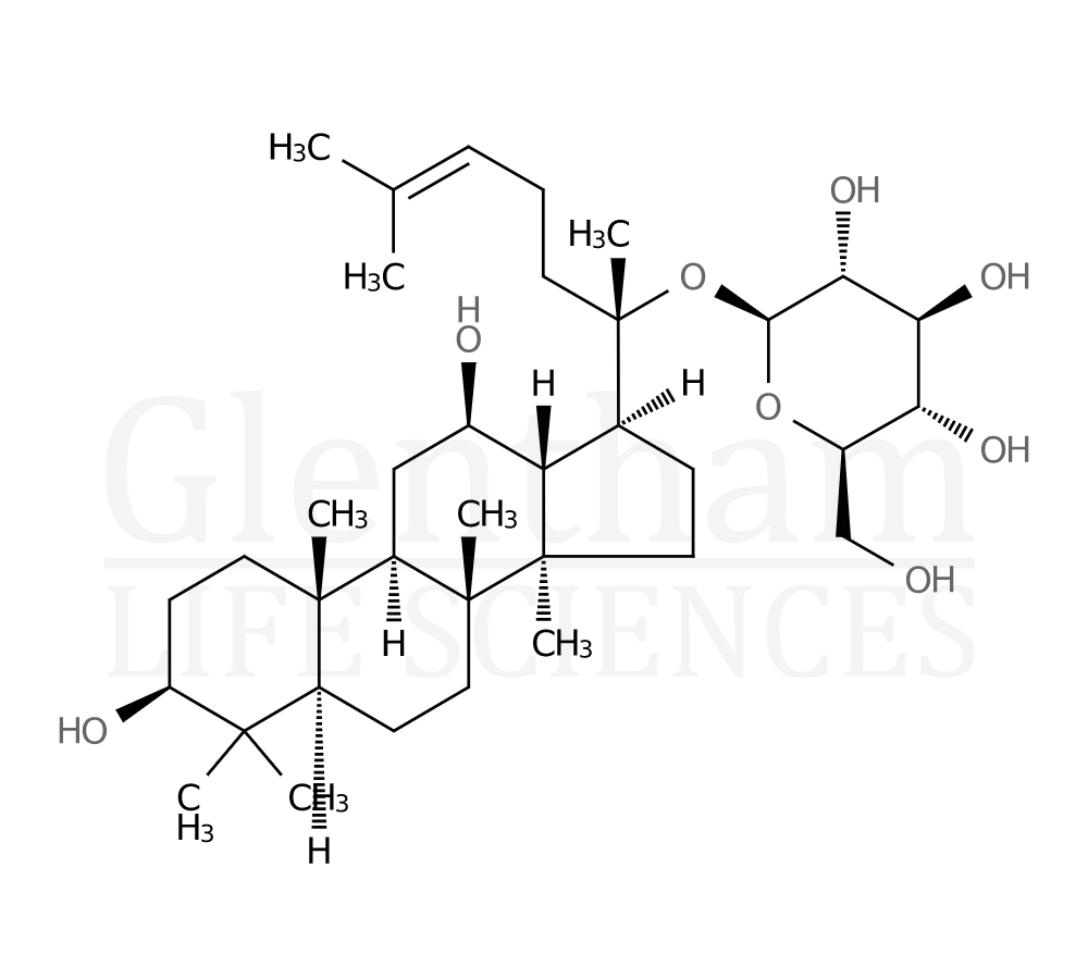 Ginsenoside CK Structure