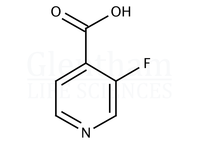 3-Fluoro-4-pyridinecarboxylic acid Structure