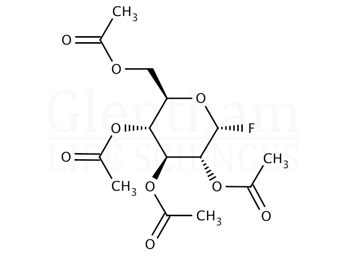 Acetofluoro-α-D-glucose Structure