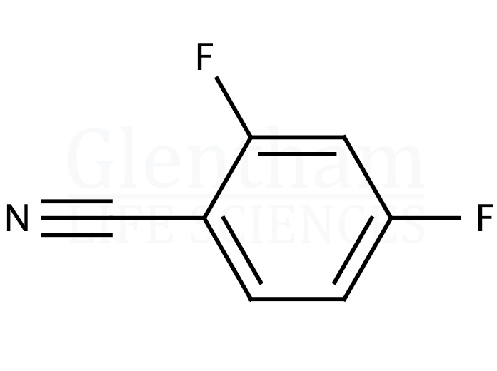 Structure for 2,4-Difluorobenzonitrile