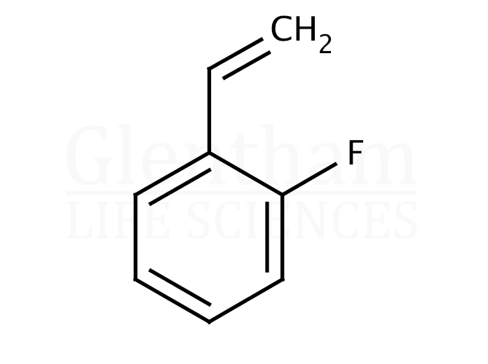 Structure for 2-Fluorostyrene, 98%