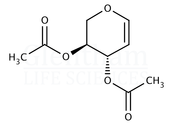 Structure for 3,4-Di-O-acetyl-L-arabinal
