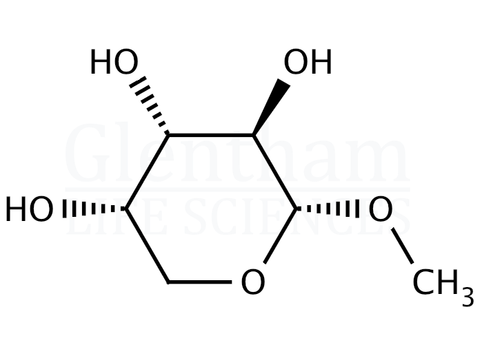 Methyl a-L-arabinopyranoside Structure