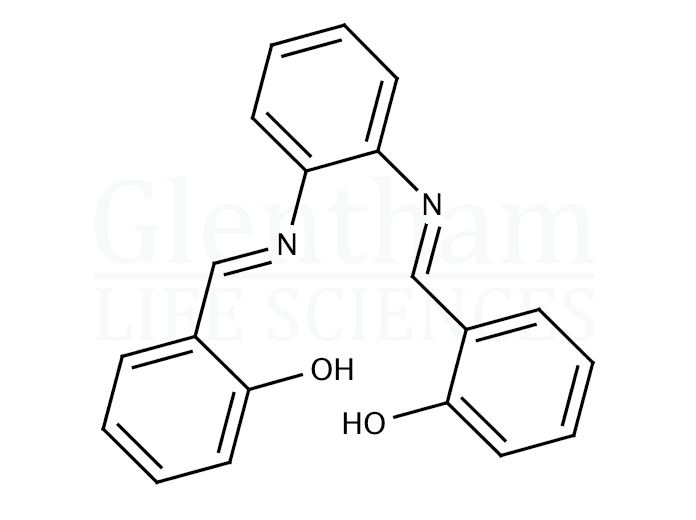 N,N′-Bis(salicylidene)-1,2-phenylenediamine  Structure