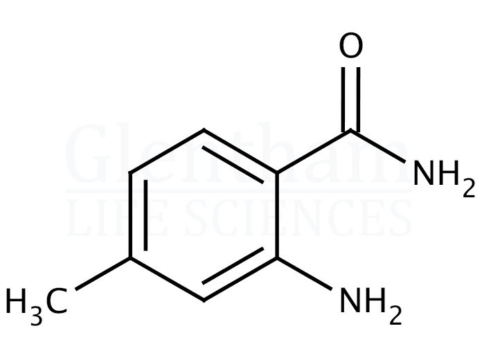 Structure for  2-Amino-4-methylbenzamide  (39549-79-6)