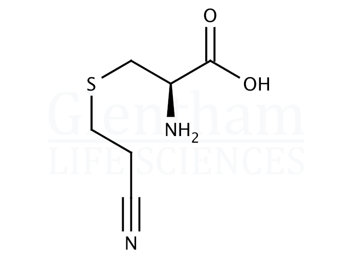 S-Cyanoethyl-L-cysteine Structure