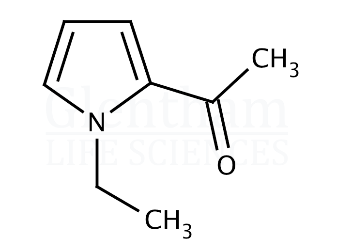 2-Acetyl-1-ethylpyrrole Structure