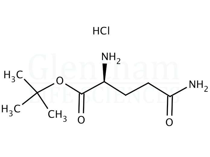 H-Gln-OtBu hydrochloride Structure