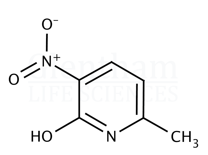 2-Hydroxy-3-nitro-6-picoline (2-Hydroxy-6-methyl-3-nitropyridine) Structure