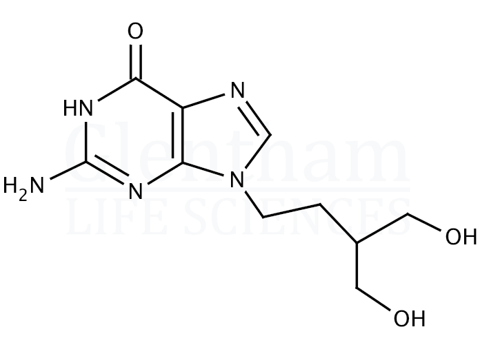 Structure for Penciclovir