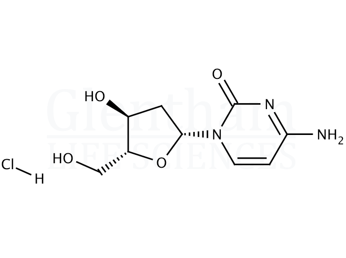 2''-Deoxycytidine hydrochloride Structure