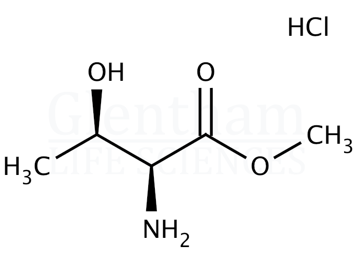 Structure for L-Threonine methyl ester hydrochloride (39994-75-7)