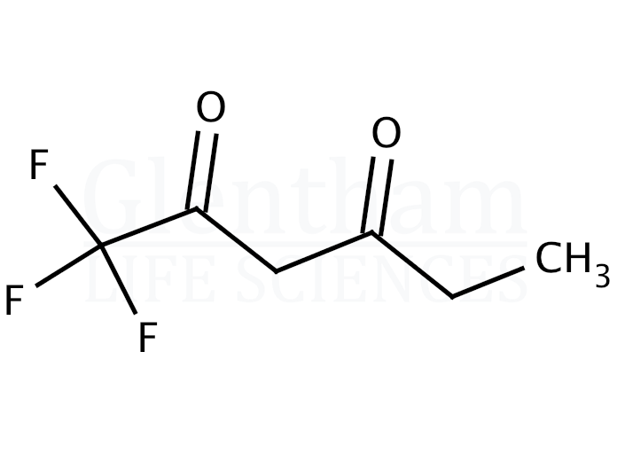 1,1,1-trifluorohexane-2,4-dione Structure
