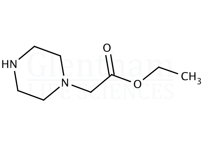 Structure for Ethyl piperazinoacetate  