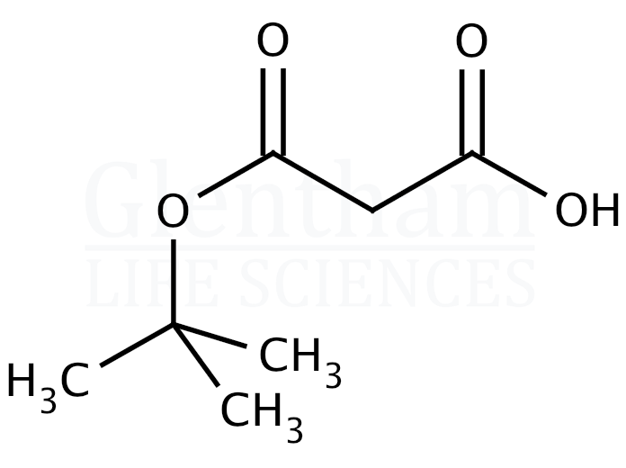 Structure for  Mono-tert-butyl malonate  (40052-13-9)