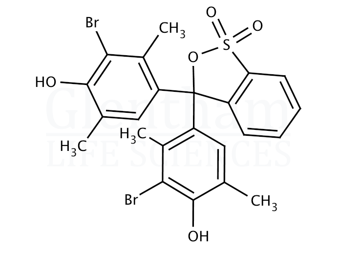 Structure for Bromoxylenol Blue