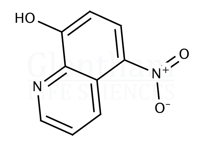 8-Hydroxy-5-nitroquinoline Structure