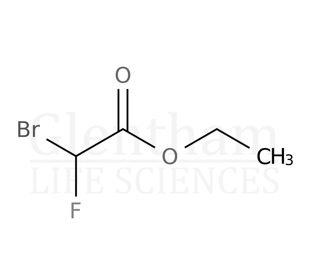 Ethyl bromofluoroacetate Structure