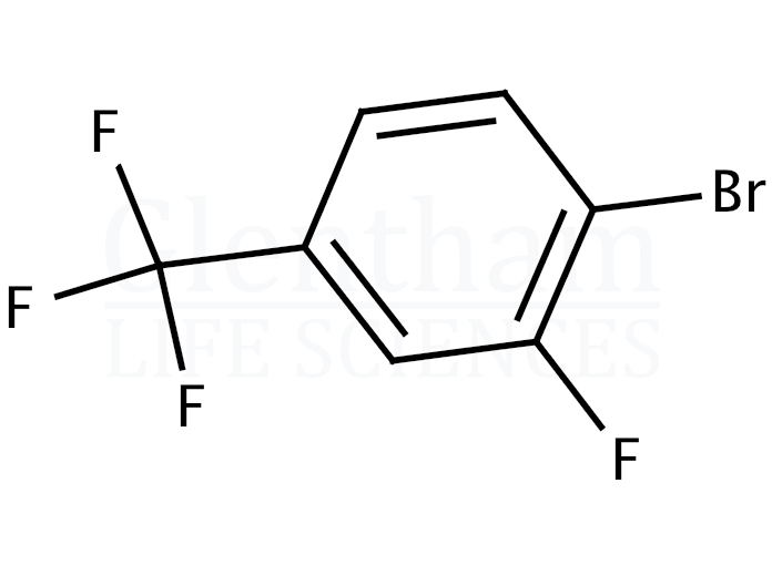 Structure for 4-Bromo-3-fluorobenzotrifluoride