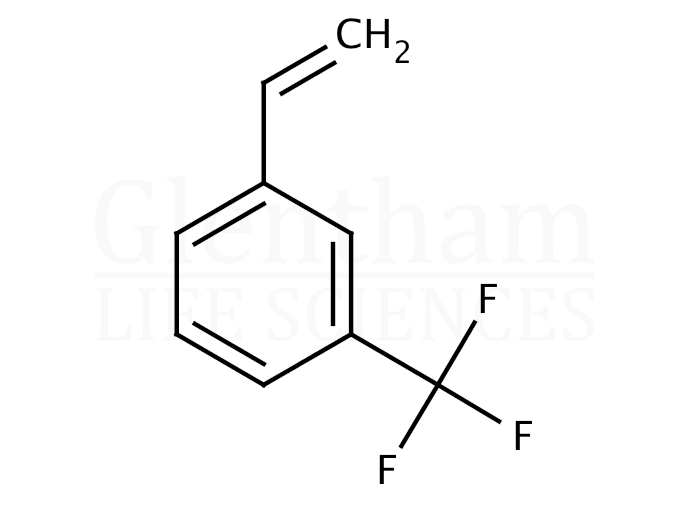 3-(Trifluoromethyl)styrene Structure