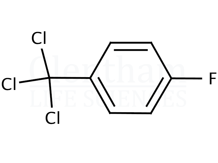 4-Fluorobenzotrichloride Structure