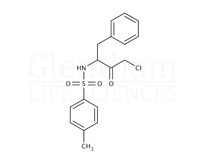 N-p-Tosyl-L-phenylalanine chloromethyl ketone Structure