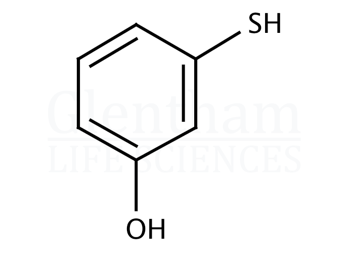 3-Hydroxythiophenol (3-Mercaptophenol) Structure