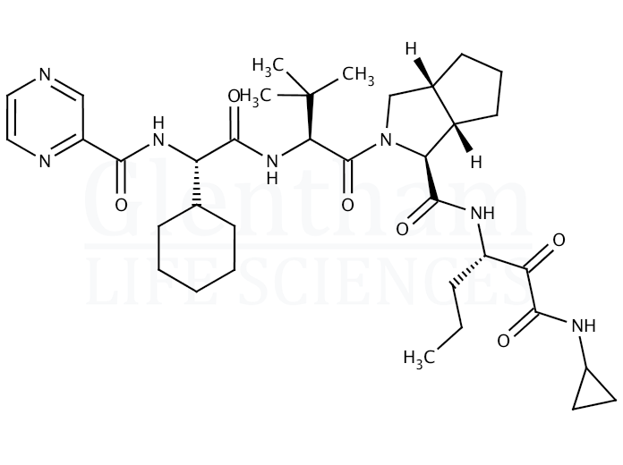 Structure for Telaprevir (402957-28-2)