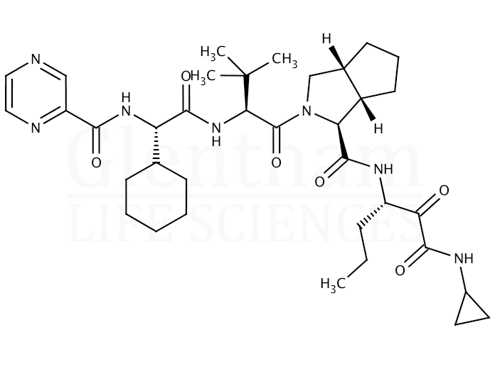 Strcuture for Telaprevir