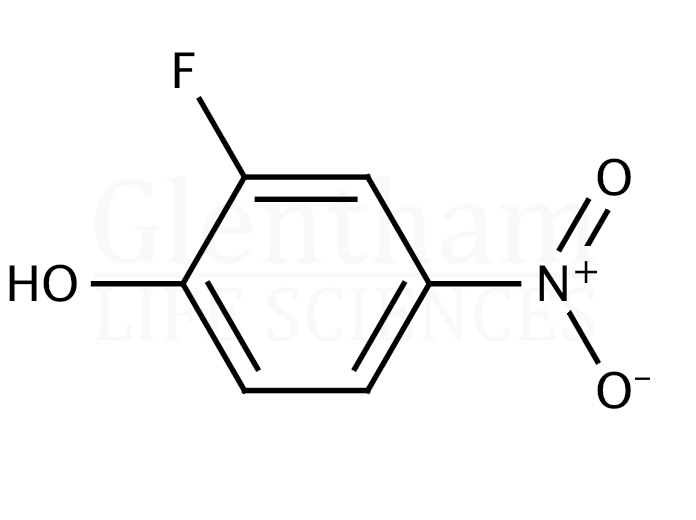 2-Fluoro-4-nitrophenol Structure