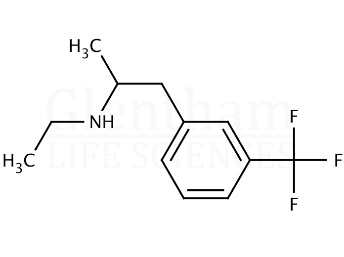 Fenfluramine hydrochloride Structure