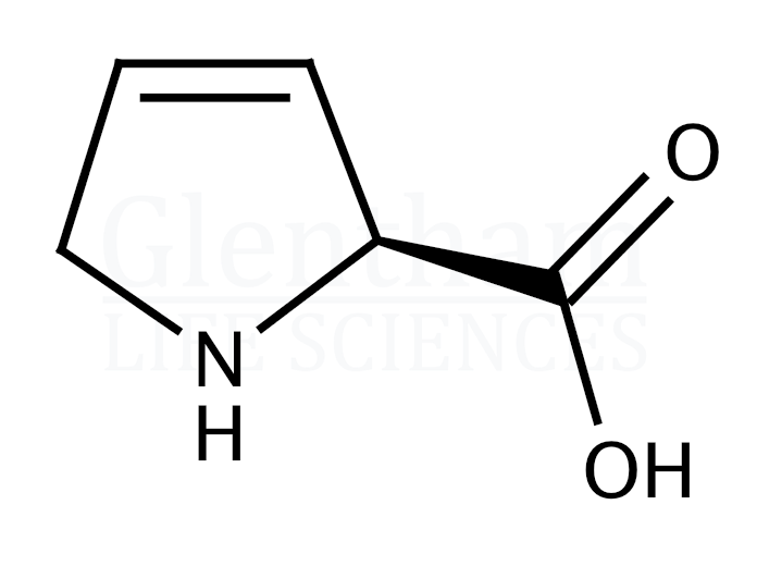 Structure for 3,4-Dehydro-L-prolin (4043-88-3)